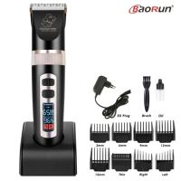 BaoRun P9 Professional Pet Hair Trimmer Electric Rechargeable Cat Dog Clipper Grooming Cutter Powerful Shaver Machine For Animal