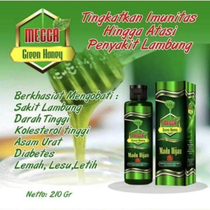 Madu Hijau Mecca Original Obat Asam Lambung Obat Magh Gerd Obat