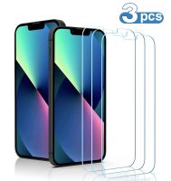 3PCS Screen Protector for iPhone 14 13 12 11 Pro XR X XS Max Film Tempered Glass for iPhone 14 Plus 12 Pro Max Mini 7 8 6 Glass