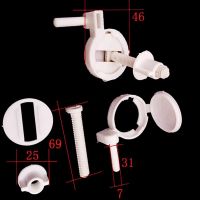 【hot】 new 1 Set Screw Fixing Fitting Toilet Accessories Hinge Bolts