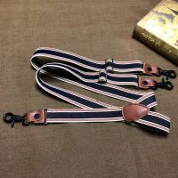 3*125เซนติเมตรแฟชั่น Suspenders ผู้หญิง3คลิปจัดฟันผู้ชาย Suspenders สำหรับกางเกงปรับยืดหยุ่น Suspenders สำหรับผู้ชายชุดชั้นในเสื้อผู้ชาย