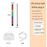 Welight ไมโครโฟนโคมไฟในตัวจังหวะ Led 5V 120องศา Usb เพลงไฟ Led ควบคุมเสียงบรรยากาศแถบแสงแถบ