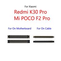 2ชิ้น/ล็อตสำหรับ Redmi K30 Pro 5G /Mi POCO F2 Pro พอร์ตเชื่อมต่อแท่นชาร์จ USB FPC บนเมนบอร์ด/สายเคเบิลงอได้