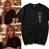 UOEY Blackpink Tshirt Kpop ฤดูร้อนของเด็กชายหญิงแขนสั้นเสื้อยืดเกาหลี Tee Tops Tshirt Blackpink เสื้อผ้า