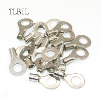 【YF】■❃✼  1000pcs/pack RNB5.5-12 AWG12-10 1/2  Non-Insulated Tongue Terminals Cable Lug Wire