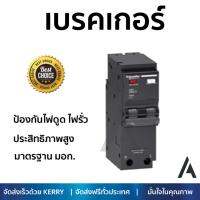 รุ่นขายดี เบรคเกอร์ งานไฟฟ้า SCHNEIDER เมนเบรกเกอร์กันไฟดูด-รั่ว-ช๊อต 50A 2P 10kA 30mA สีดำ ตัดไฟ ป้องกันไฟดูด ไฟรั่วอย่างมีประสิทธิภาพ รองรับมาตรฐาน มอก Circuit Breaker จัดส่งฟรี Kerry ทั่วประเทศ