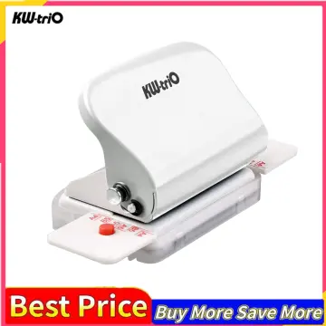 KW-trio 9027 Loose Leaf Hole Punch Daily Planner Adjustable 3 Hole