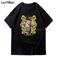 Jojo Bizarre Adventure Jotaro Kujo T Shirt For Men Cotton Tee Anime Manga Tshirt Tshirt 100% Cotton Gildan