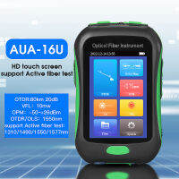 COMPTYCO AUA-16U/A OTDR ตัวสะท้อนโดเมนเวลาแบบออปติคอล80กม. แหล่งกำเนิดแสงที่เสถียร1550nm 6 In 1การทดสอบเครื่องระบุตำแหน่งความผิดพลาดทางสายตาออนไลน์เครื่องวัดพลังงานแสงที่มีเครื่อให้แสงสว่าง LED