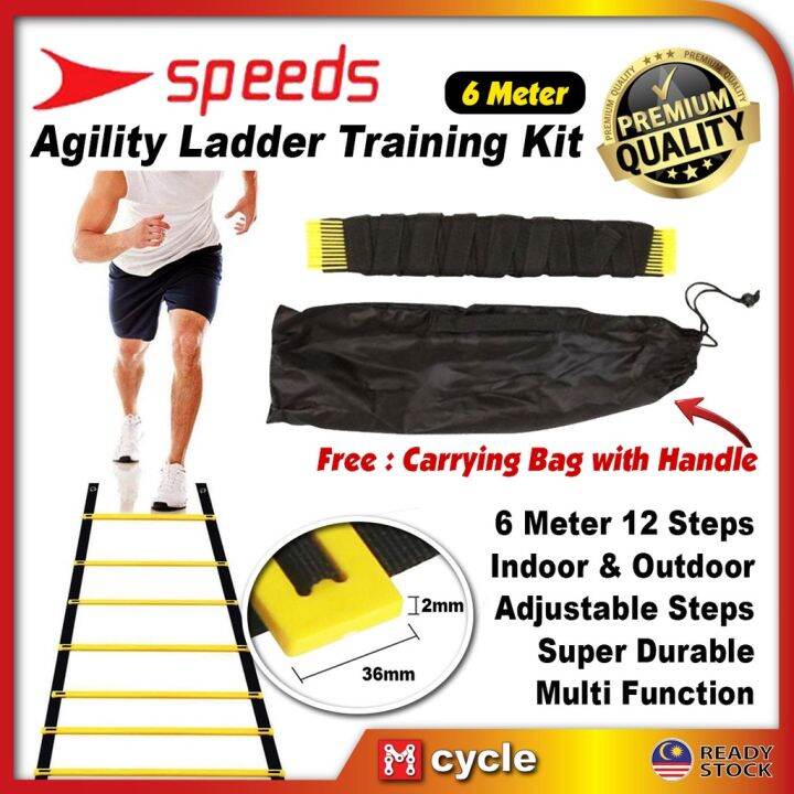 SPEEDS Training Agility Ladder Outdoor Indoor Football Soccer Agility