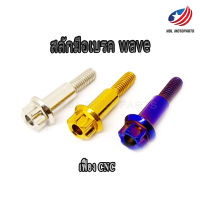 สลักมือเบรค สแตนเลส AEROX/WAVE ทุกรุ่น