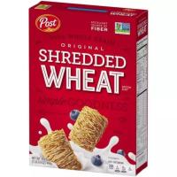 โพสท์ ข้าวสาลีชนิดชิ้นฝอย 16.4 ออนซ์ (464 กรัม)Post Shredded Wheat 16.4 Oz.