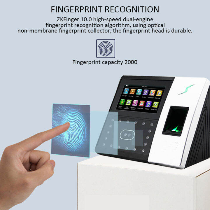 Iface Face Recognication And Fingerprint Time Attendance And Access Control System Tcp Ip Usb