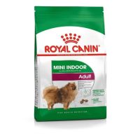 HOG อาหารสุนัข Royal Canin mini indoor Adult 500 g. เลี้ยงในบ้านอายุ 10เดือน-8ปี ขนาด 500กรัม อาหารหมา  สำหรับสุนัข