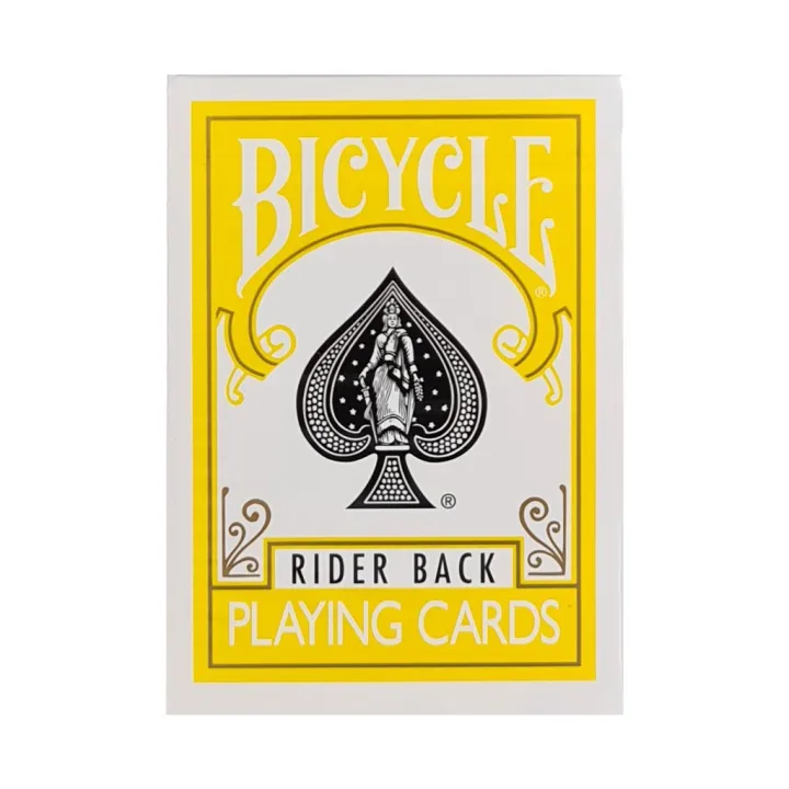 Bicycle Colored Rider Back Yellow Playing CardsyQc | Lazada PH