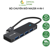 Bộ Chuyển Đổi Mazer USB-C Multimedia Pro Hub 4-in