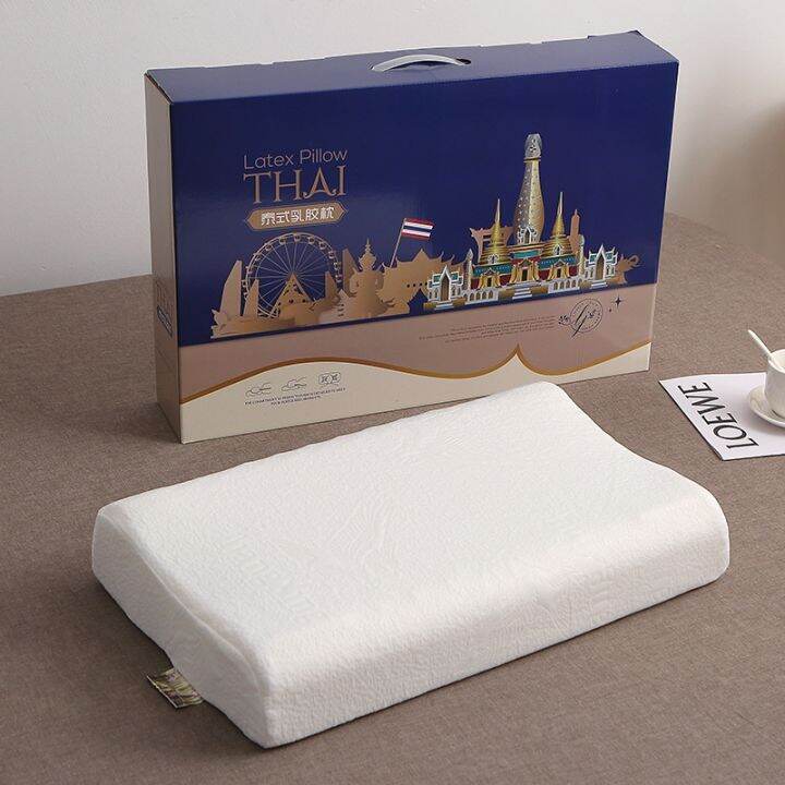 Manufacturers wholesale Thailand natural latex pillow Hilton hotel