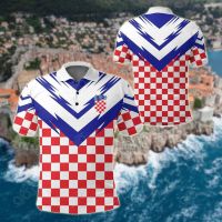 2023 NEW Style Croatia New Version Unisex Adult Polo Shirtsize：XS-6XLNew product，Can be customization