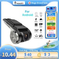 hot！【DT】 Podofo Dash Cam ADAS Car Dashcam DVRs Video 720P USB Card 16G/32G Recorder for Multimedia DVD