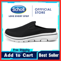 Scholl รองเท้าสกอลล์ scholl รองเท้า scholl Scholl รองเท้าสกอลล์ scholl รองเท้า รองเท้า scholl  ผู้ชาย scholl รองเท้าผ้าใบผู้ชายรองเท้าผู้ชาย scholl ขนาดใหญ่ 46 47 48 ครึ่งรองเท้าแตะรองเท้าแตะแบนผู้ชายแฟชั่นเดินรองเท้าผ้าใบเกาหลีครึ่งหนึ่ง-2030