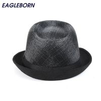 Fashion Brand New Men Casual Fedora Hats Printed Cap Chapeu Winter Panama Jazz Gangster Caps Keep Warm 58Cm Gorras