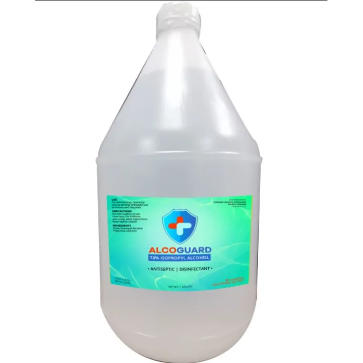 Alcoguard 70 Isopropyl Alcohol Antiseptic Disinfectant 1 Gallon Lazada Ph 4166