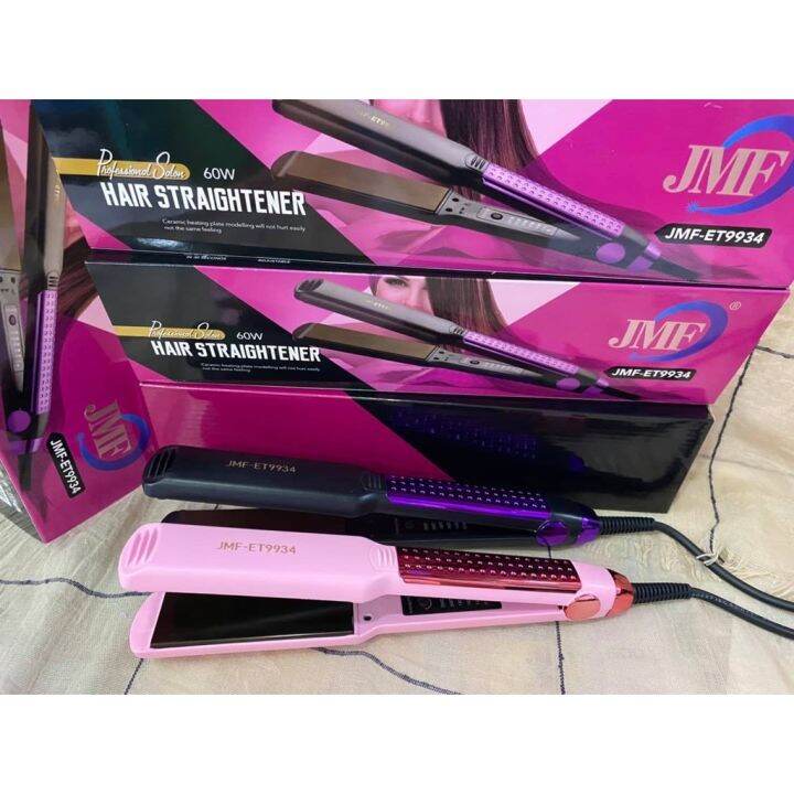 ftee78เครื่องหนีบผมตรง-jmf-et9934-ceramic-hair-straightener-จัดแต่งทรงผม-ตรงสวยเป็นธรรมชาติ-ควบคุมอุณหภูมิ-140-c-220-c-เครื่องหนีบผมไฟฟ้า-เคลือบเซรามิก-ถนอมผม