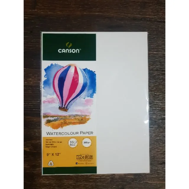 CANSON WATERCOLOR PAPER Lazada PH