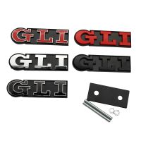 1pcs 3D Metal GLI Front Grille Emblem For Volkswagen VW POLO Golf 4 5 6 7 MK4 MK5 MK6 MK7 GLI Car Trunk Body Emblem Badge Sticker