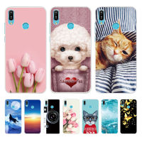 สำหรับHuawei Y6 S/Huawei Y6 2019เคสมือถือซิลิโคนนิ่มTPUเคสโทรศัพท์การ์ตูนน่ารักทาสีเคสโทรศัพท์6.09