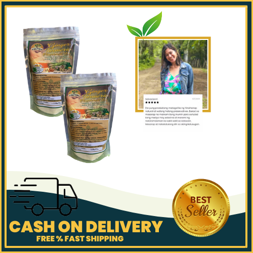 1 Pack Una Vida Ginger Turmeric Tea with Calamansi and Lemongrass