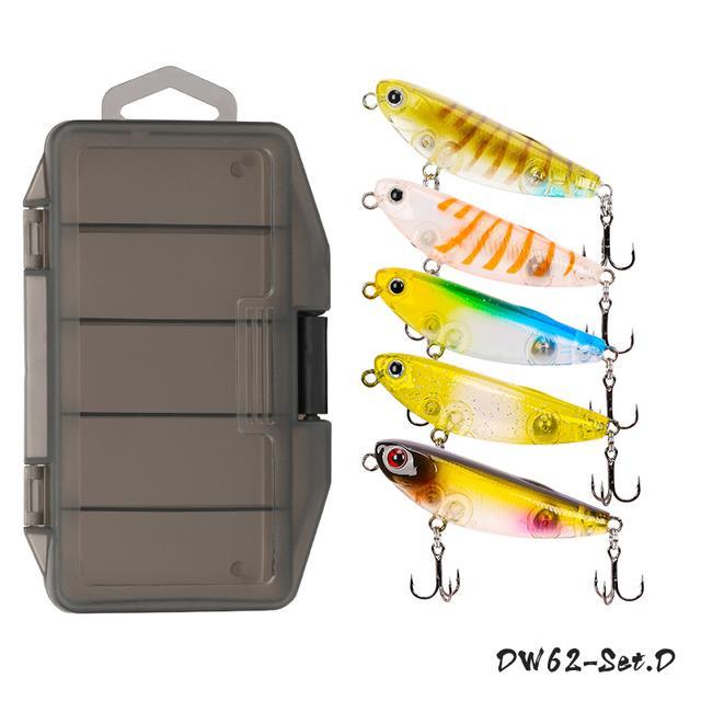 hot-floating-set-dw62-50mm-5-0g-5pcs-topwater-artificial-hard-baits-trour-pike-fishing-bass-tackle