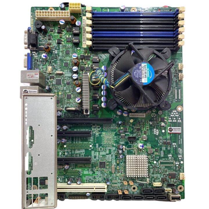 ชุดเซ็ต CPU INTEL XEON X4330 พร้อม MB BAND สินค้ามือสอง มีเพจหลัง ...