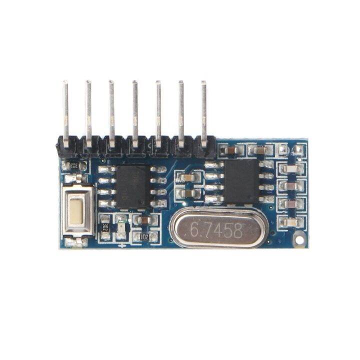 433mhz RF Receiver Learning Code Decoder Module Wireless 4 Channel ...