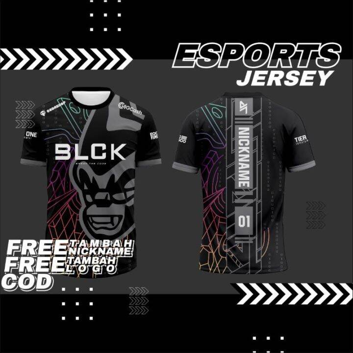 Jersey Blacklist International M4/2023/FREE NICKNAME/CUSTOM/MLBB ...