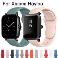 {zhiyun Watchshop}20มม.22มม.สายคล้องคอซิลิโคนสำหรับ Haylou GST RT2นาฬิกาสมาร์ทกีฬาเข็มขัดสำหรับ Haylou RS4 Plus RT2 LS10/LS02/RT/LS05s/RS3 Correa