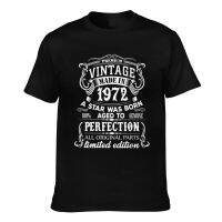 Hot Sale MenS Tshirts Vintage Made In 1972 New Arrival MenS Appreal