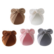 Cute Bows Baby Hat Bunny Ears Newborn Caps Beanie Soft Baby Boys Girls Hat