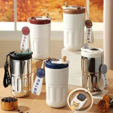 420ml Stainless Steel Thermos Bottle Smart LED Temperature