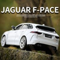 จากัวร์1:32 F-PACE SUV รถโลหะผสมโมเดลรถโลหะหล่อของขวัญของเล่นเด็กจำลองการเก็บรวบรวมเสียงและแสง