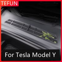 For Tesla Model Y Insect-Proof Net Front Cover Air-Conditioning Air Inlet Protective Cover Modification Accessories