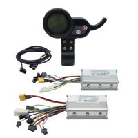 Electric Scooter Dual Drive Controller JP 48V 52V 60V 25A 50A Brushless Controller AB Front Rear Drive Controller Kit