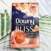 แผ่นหอมอบผ้า ดาวน์นี่ อินฟิวชั่น บลิส Infusions Bliss Dryer Sheets 105, 200 Sheets (Downy®) แผ่นปรับผ้านุ่ม แผ่นอบผ้า Fabric Softener