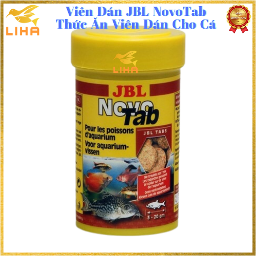 Viên dán jbl novotab 150gr 400 viên - thức ăn viên dán novotab jbl cho cá - ảnh sản phẩm 3