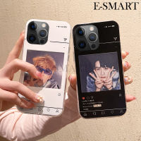 เคสสำหรับไอโฟนโทรศัพท์ iPhone 15 Pro Max 15 Plus ฝาหลัง INS สองกรอบรูปแฟชั่นนิ่มโปร่งใสป้องกันการตกกระแทกสำหรับ iPhone 15 Plus 15 Pro Max เคสใส่โทรศัพท์