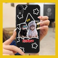 Cartoon Back Cover Phone Case For iphone XR Anti-knock Dirt-resistant creative soft shell leather heat dissipation cute