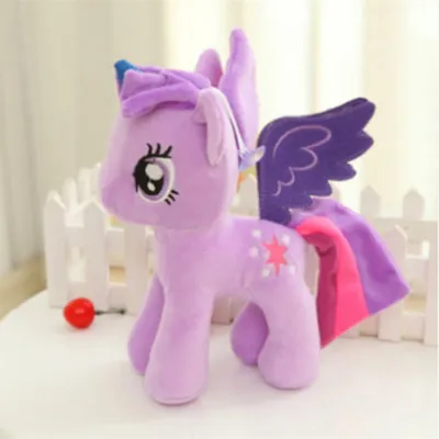 Animal Stuffed Toy Decoration Lovely Cartoon Pony Plush Pillow Stuffed Doll Suitable for Children Kid Baby