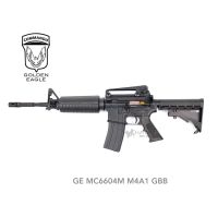 บีบีกัน GOLDEN EAGLE MC6604M M4A1 GBB ระบบแก๊ส แถมแก๊ส 1 กระป๋อง ลูกบีบี ~ 1,000 นัด เป้ากระดาษ ,ของเล่นบีบีกัน