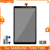 ❒✹ 10.5 For Samsung Galaxy Tab A 10.5 T590 T595 SM-T590 SM-T595 Touch Screen Digitizer Sensor Glass Panel Tablet Replace 100 New