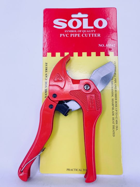 solo-โซโล-no-a5542-กรรไกรตัดท่อพีวีซี-pvc-pipe-cutter-อ้าปากอัตโนมัติ-สามารถตัดท่อ-pvc-ท่อเรซิน-ท่อ-pe-สายยางฉีดน้ำ-และอื่น-ๆ